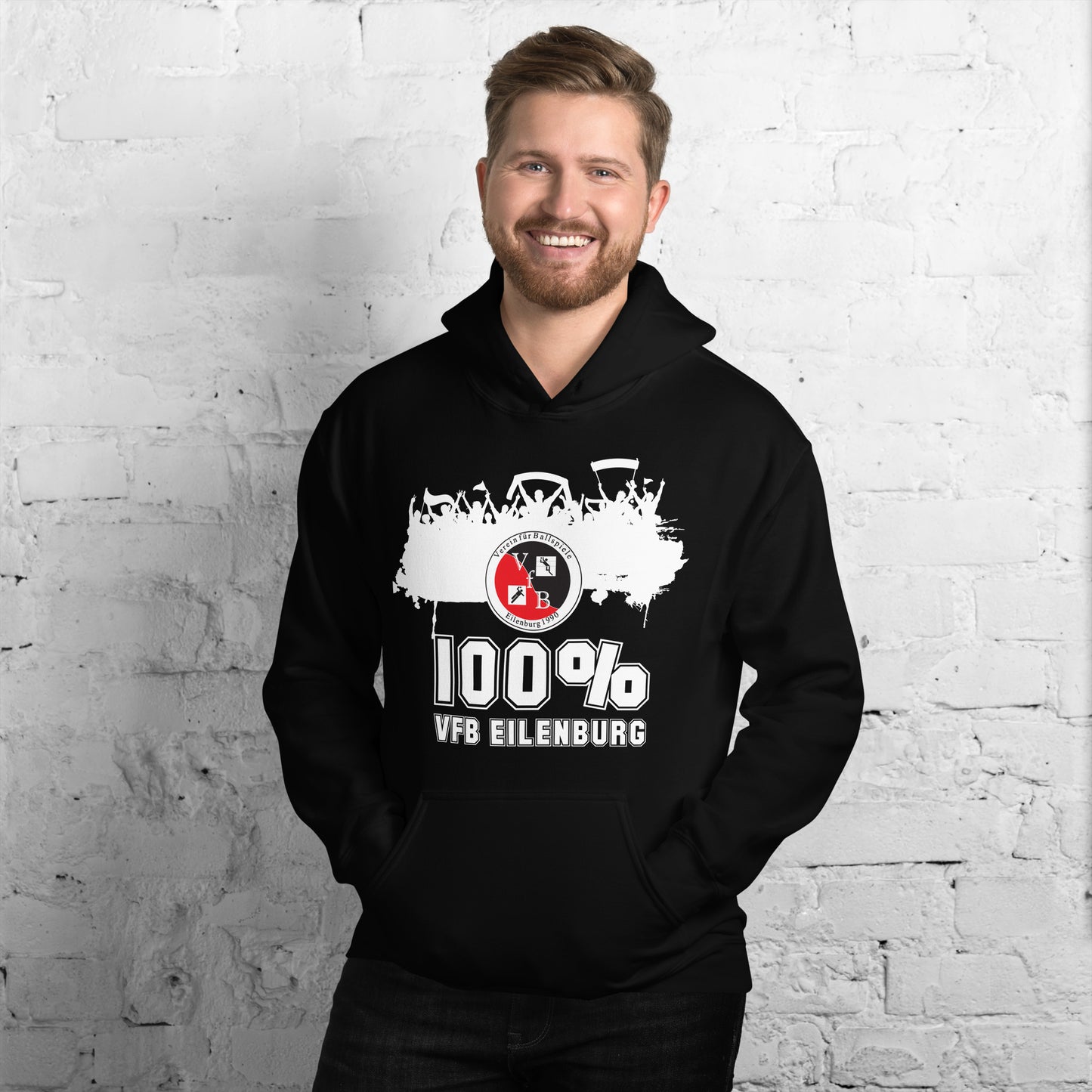 Hoodie "100Prozent"