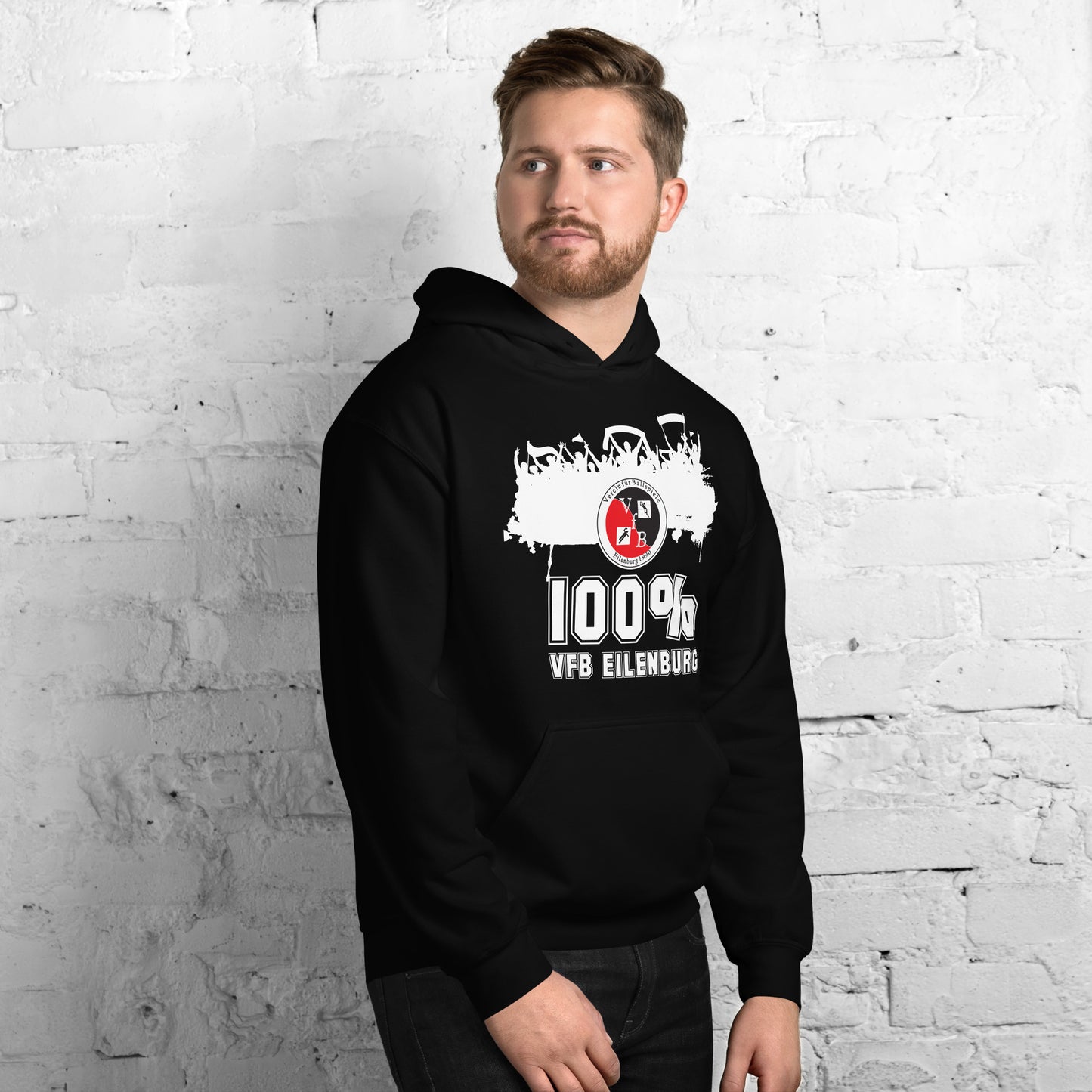 Hoodie "100Prozent"