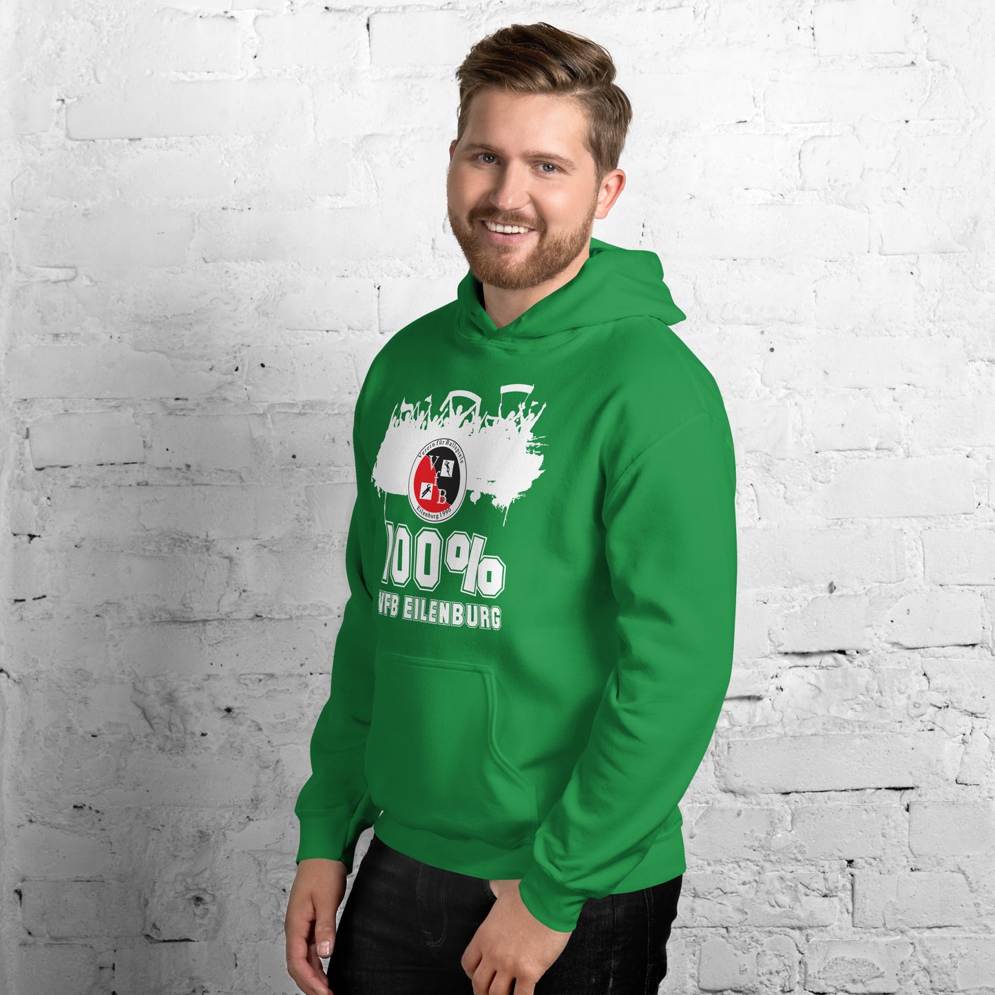 Hoodie "100Prozent"