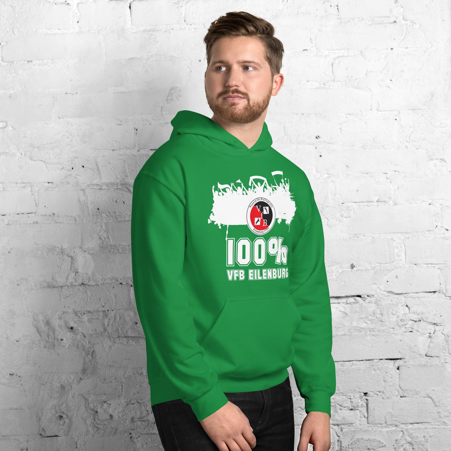 Hoodie "100Prozent"