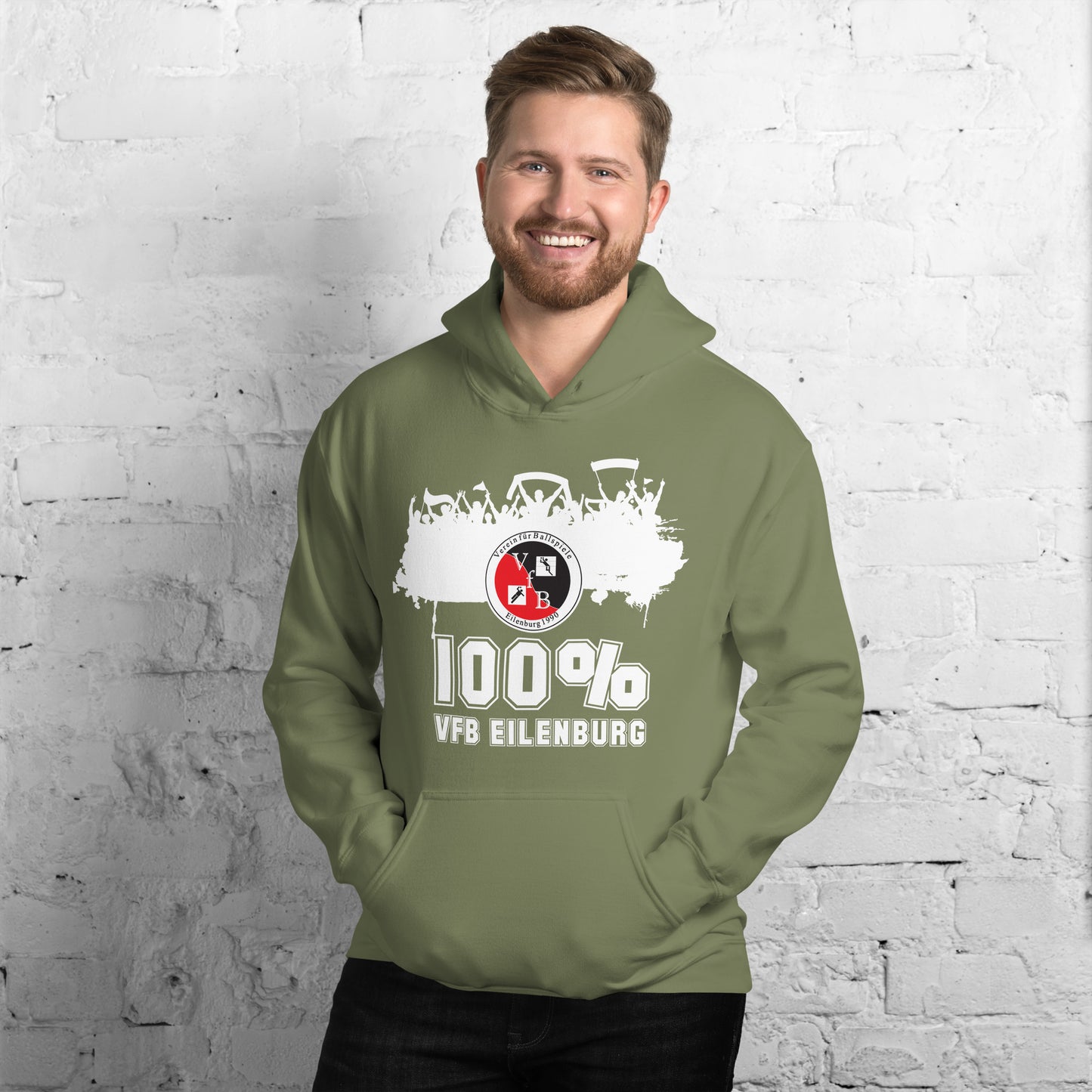 Hoodie "100Prozent"