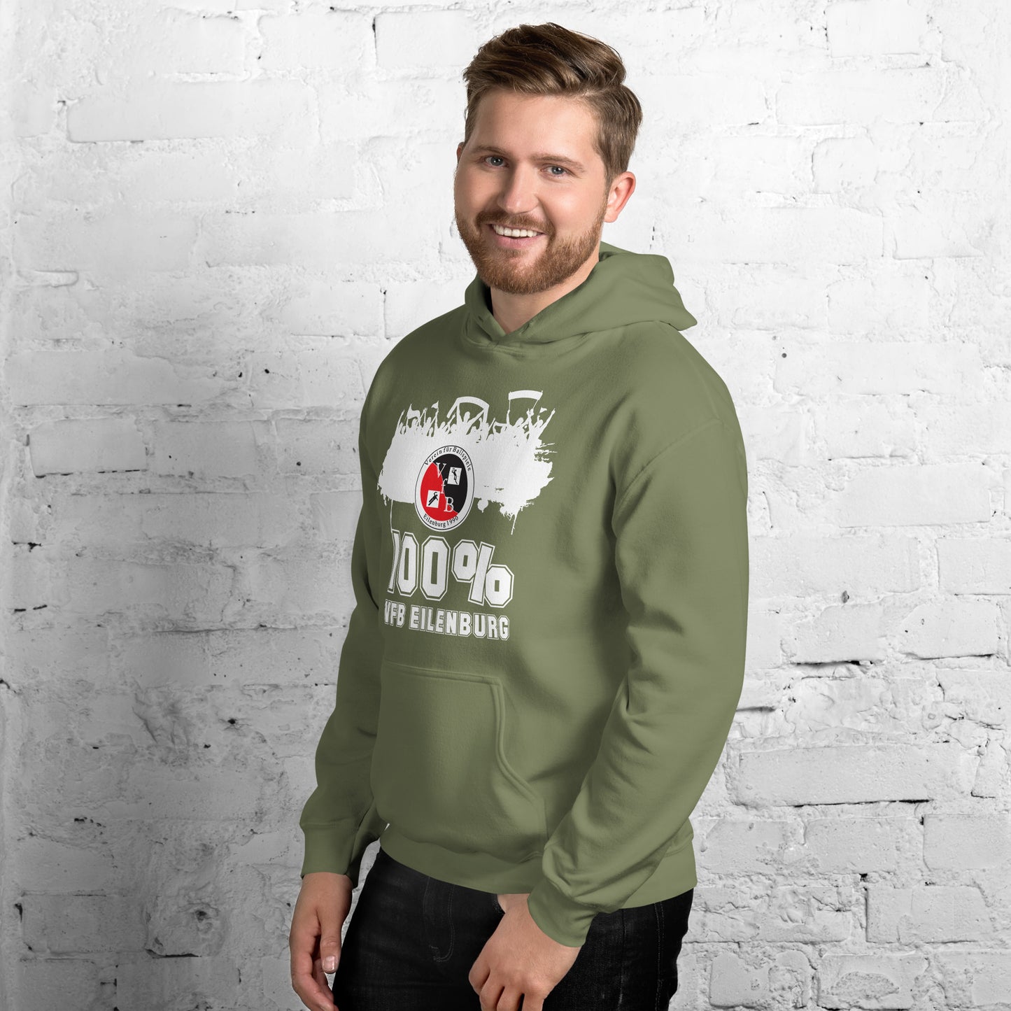 Hoodie "100Prozent"