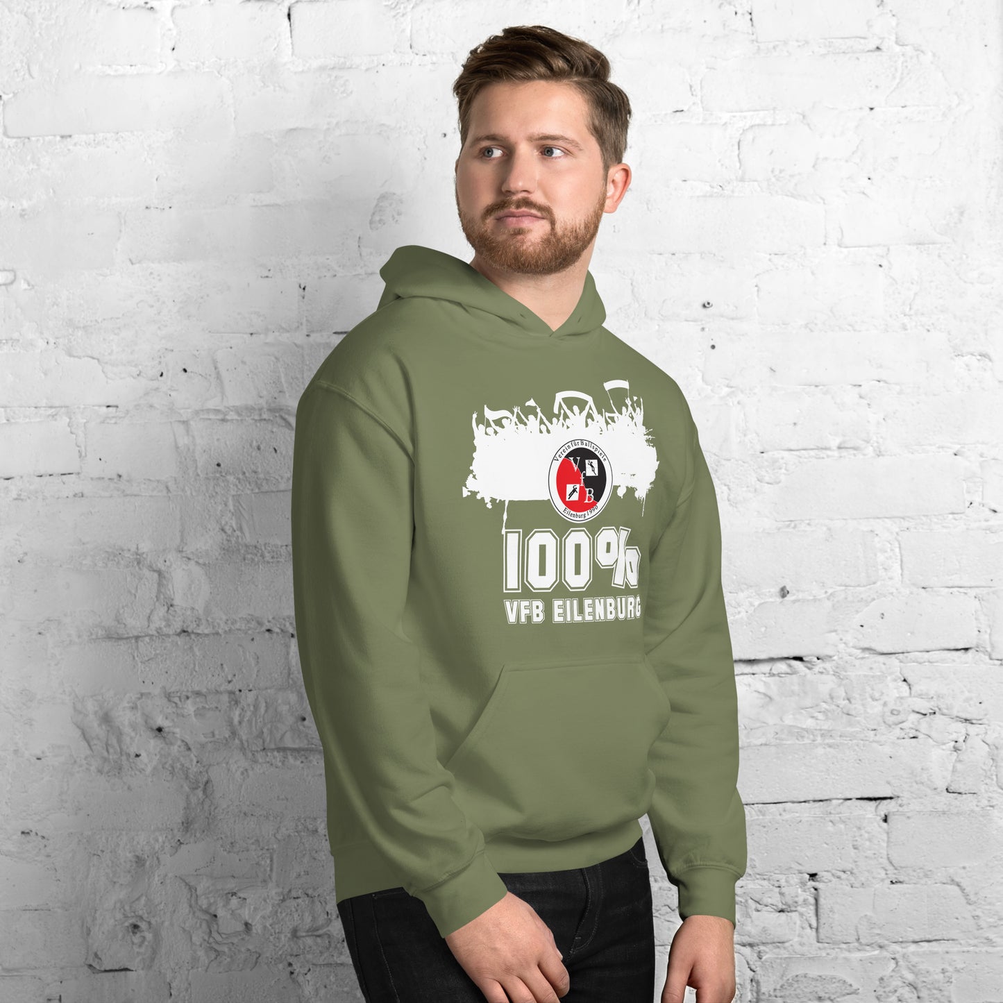 Hoodie "100Prozent"