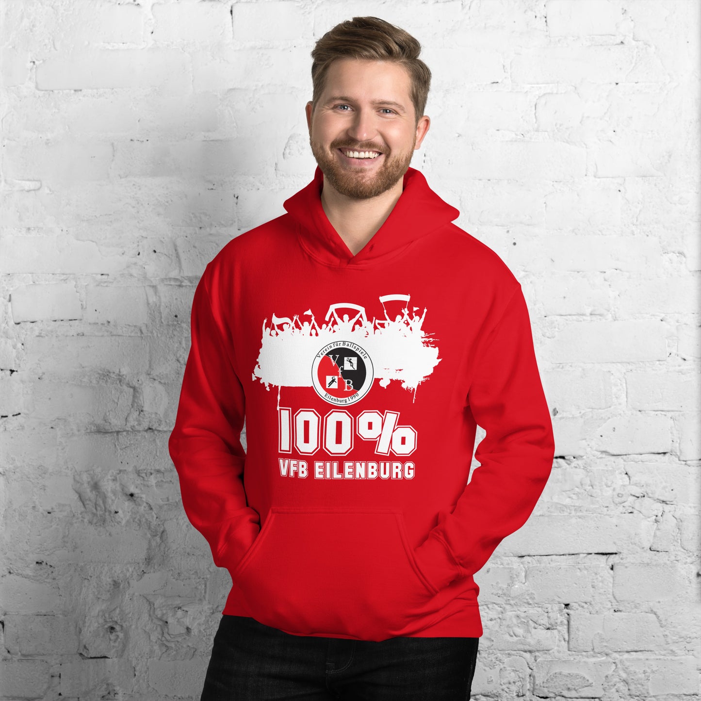 Hoodie "100Prozent"
