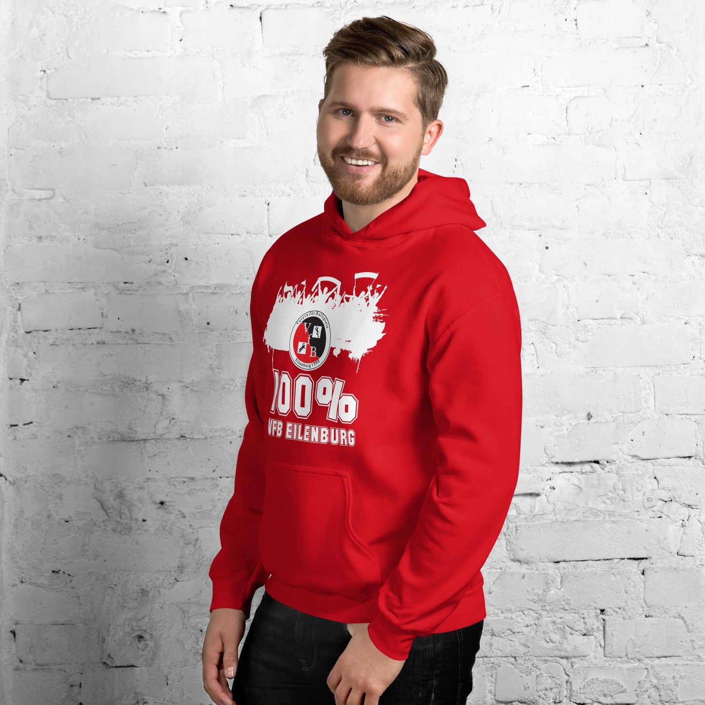 Hoodie "100Prozent"