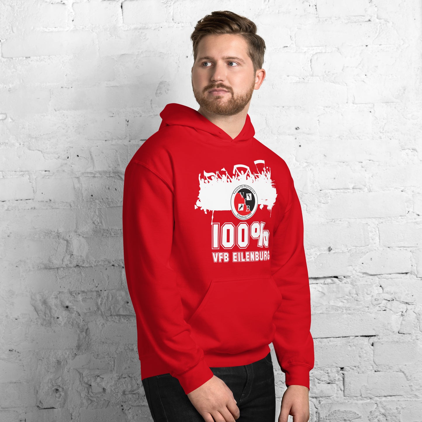 Hoodie "100Prozent"
