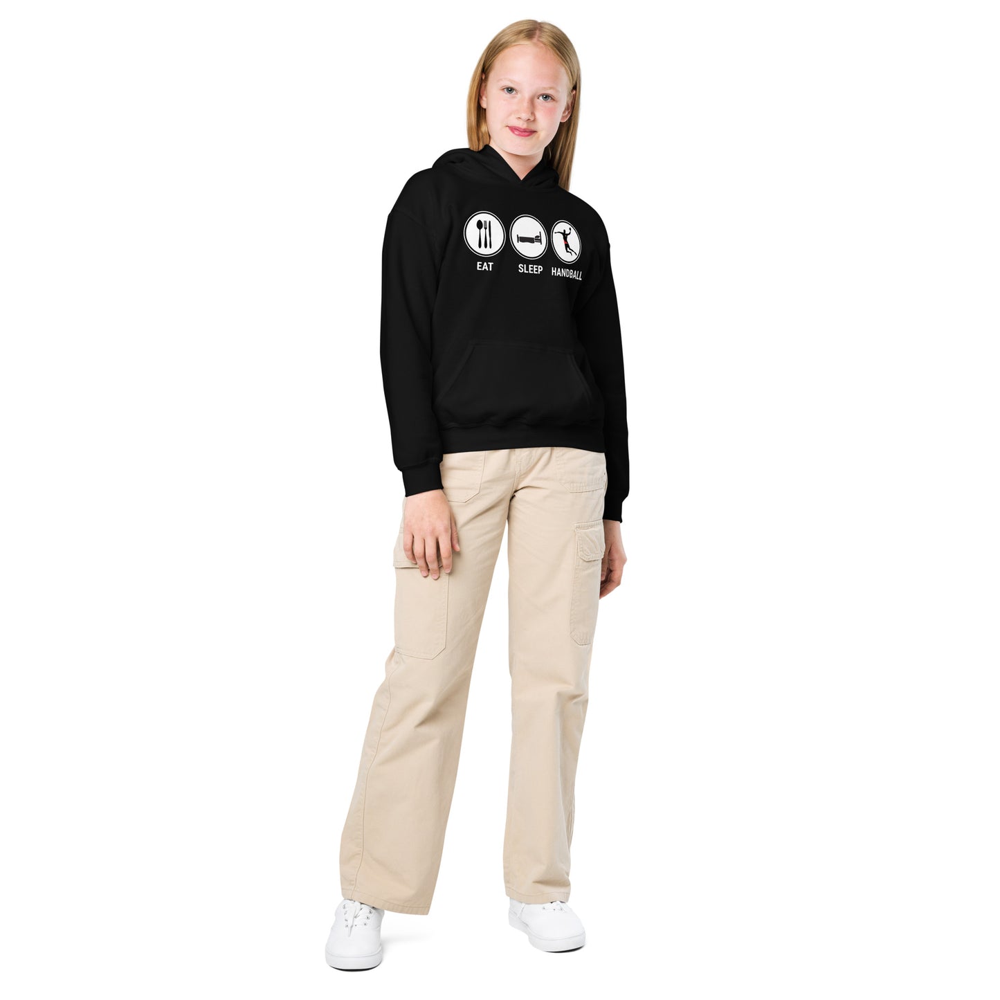 Kinder-Hoodie "EatSleepHandball"
