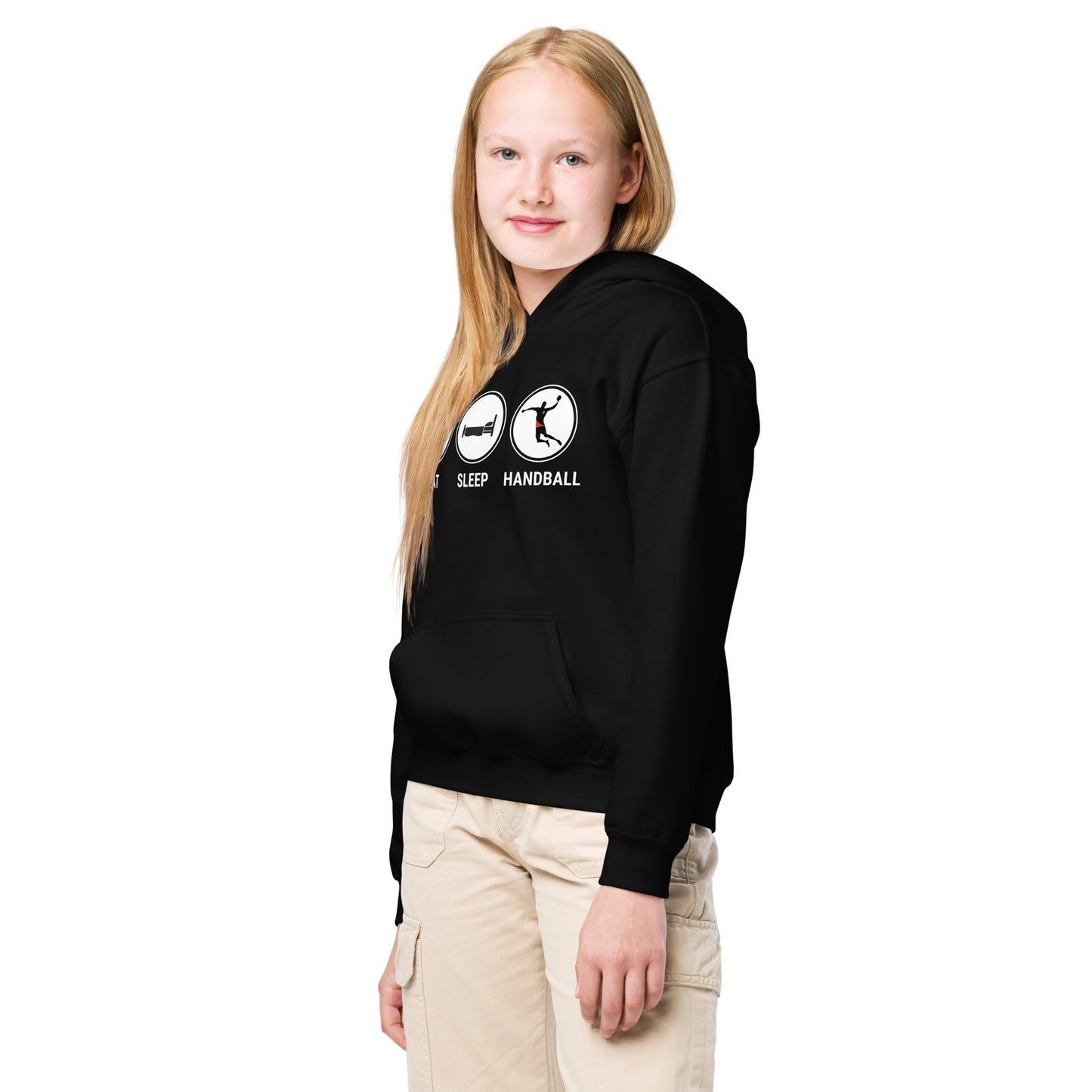 Kinder-Hoodie "EatSleepHandball"